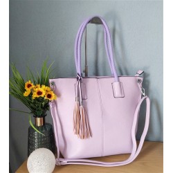   Τσάντα ώμου μωβ Β036